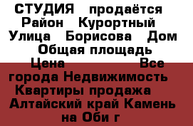 СТУДИЯ - продаётся › Район ­ Курортный › Улица ­ Борисова › Дом ­ 8 › Общая площадь ­ 19 › Цена ­ 1 900 000 - Все города Недвижимость » Квартиры продажа   . Алтайский край,Камень-на-Оби г.